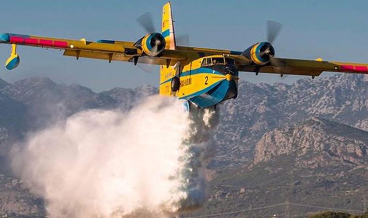 Yangın söndürme uçaklarını Savunma Sanayii Başkanlığı kiralayacak