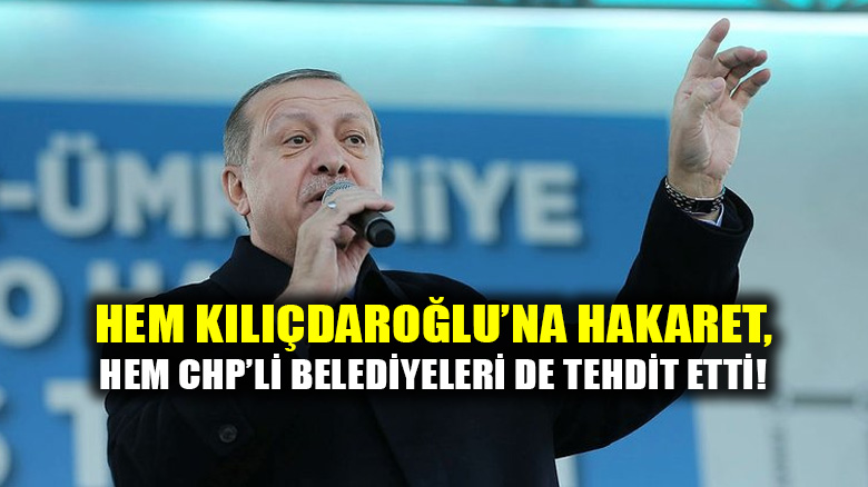Erdoğan, Kılıçdaroğlu'na "Mankafa", Ataşehir için "Daha çok şey gelecek" dedi!
