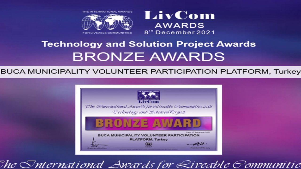 Buca dünyanın en prestijli yerel çevre yönetimi ödülüne talip