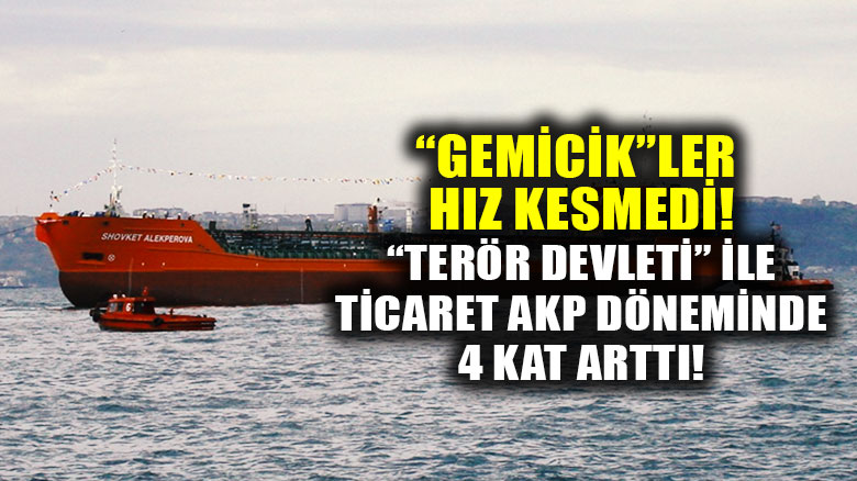 AKP döneminde "Terör devleti" ile aralıksız ticaret!