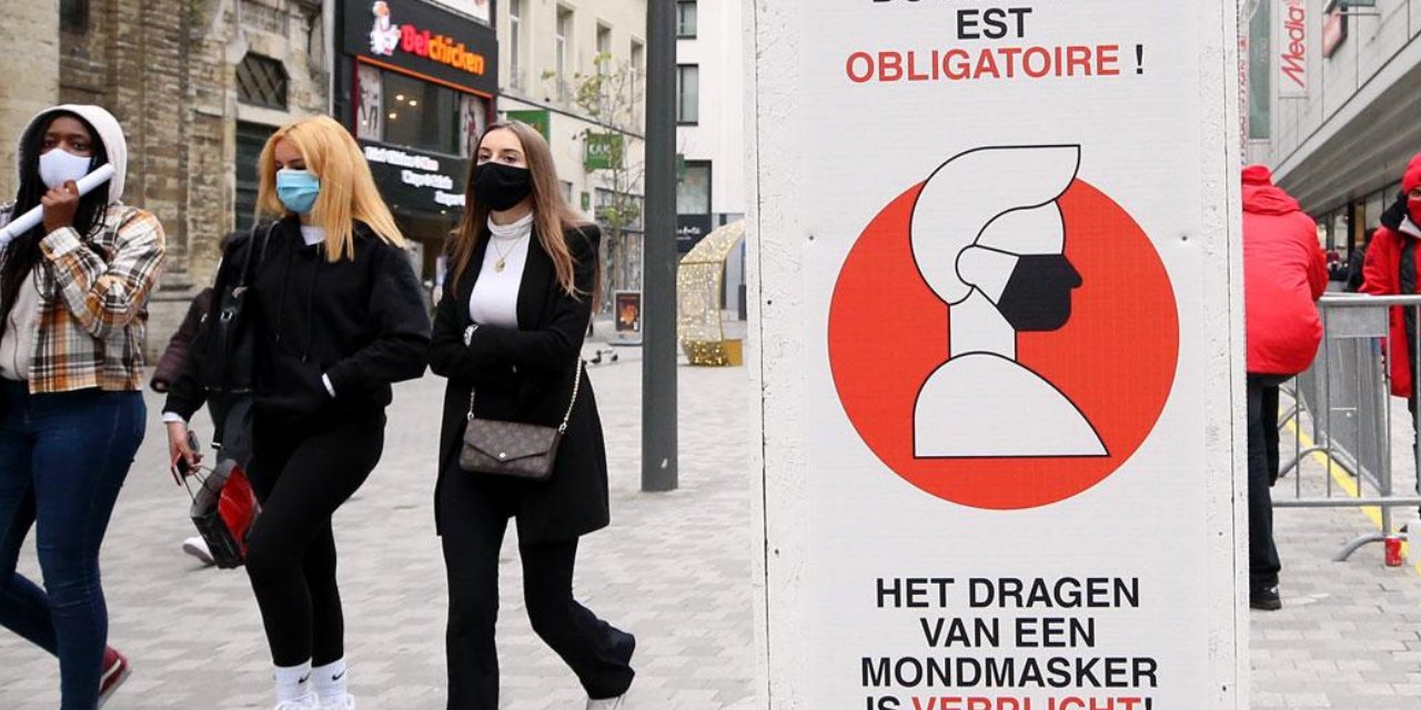 Belçika'da halk, aşısızların kısıtlanmasını istiyor