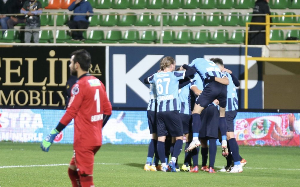 Adana Demirspor, Alanya'ya çelme taktı: 3-1