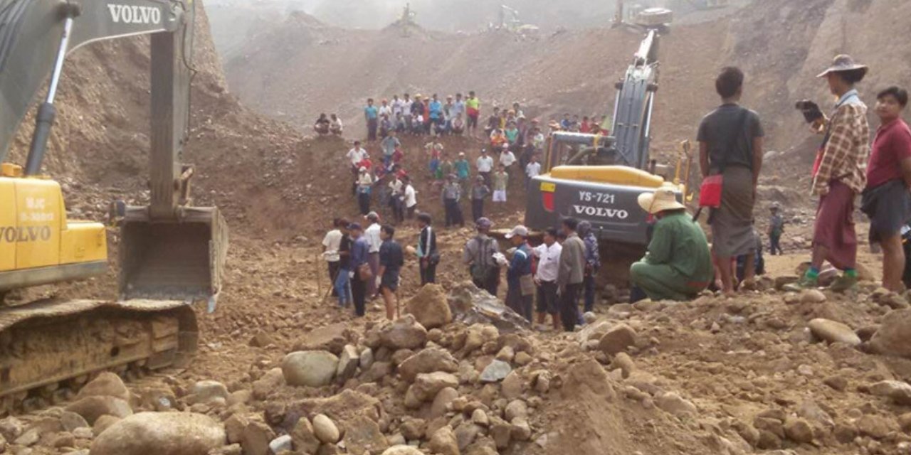 Myanmar maden faciası: 100 kişi kayıp