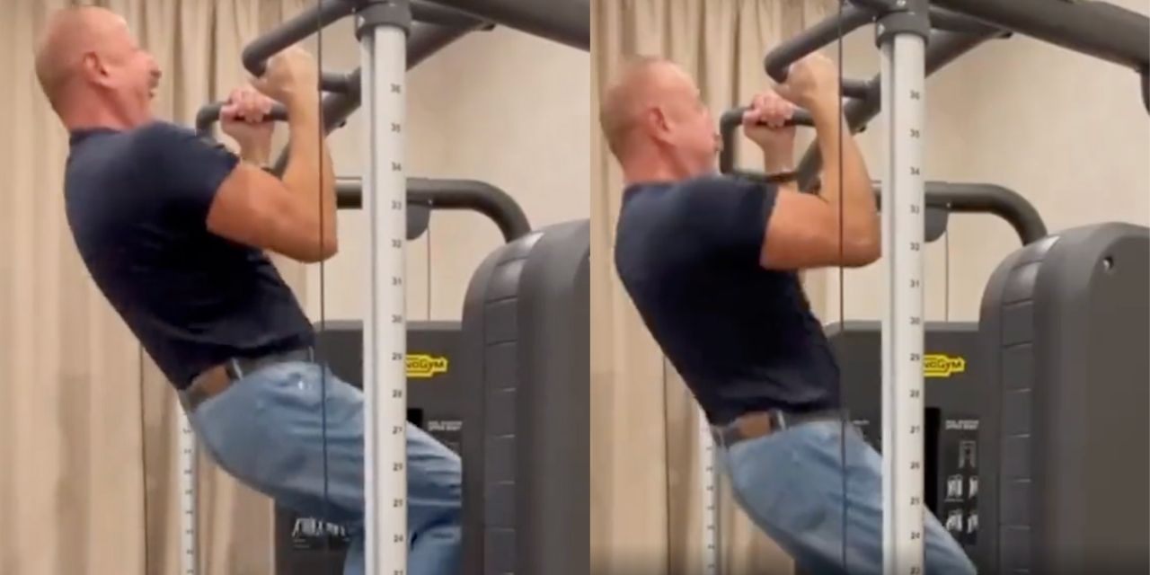 Aliyev, 60’ıncı yaşını 15 barfiks çekerek kutladı