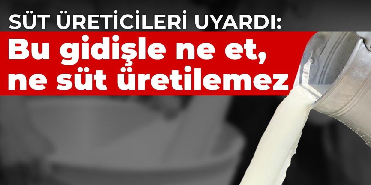 Süt üreticileri uyardı: Bu gidişle ne et, ne süt üretilemez