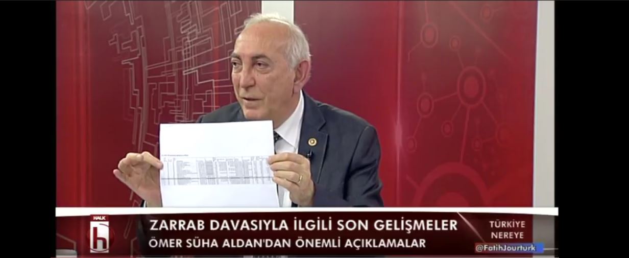 Ömer Süha Aldan'dan Zarrab'ın şirketleri ile ilgili flaş belge!