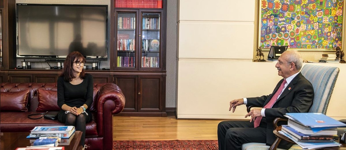 Elif Eda Güneş, CHP’ye katıldı