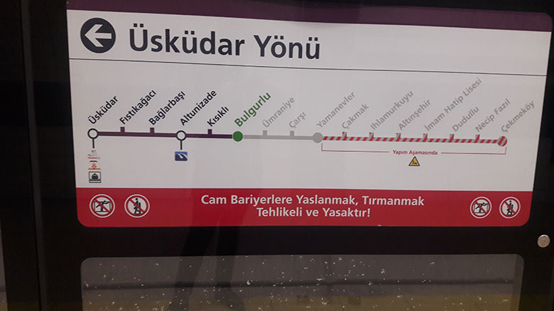 Üsküdar-Çekmeköy metrosuna 1.60'dan kısalar binmesin! Çünkü...