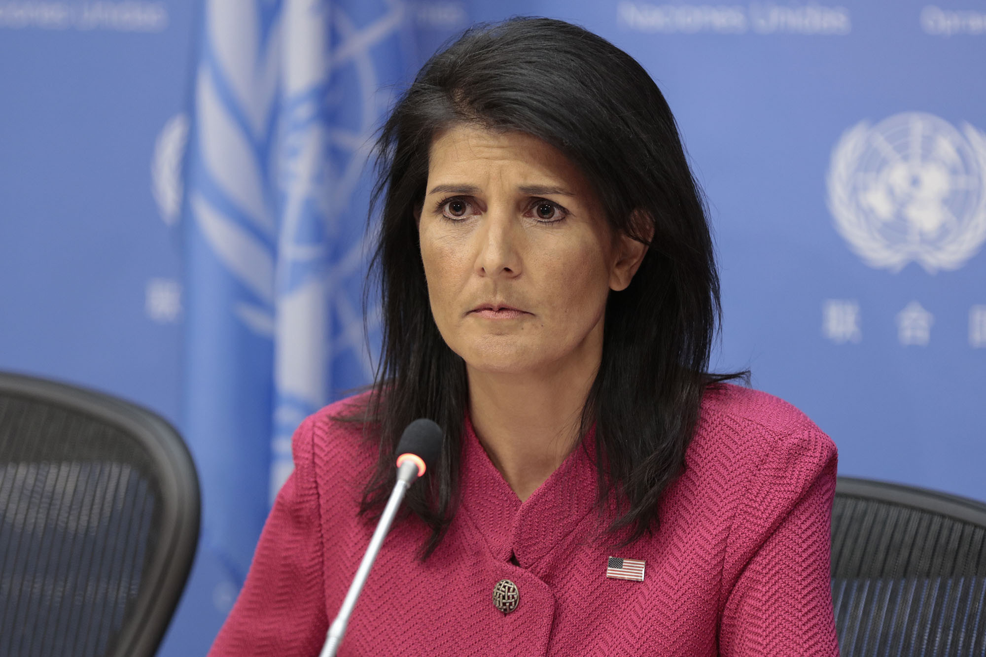 ABD'nin temsilcisi Nikki Haley BM Genel Kurulu'nda tehditlerine devam etti
