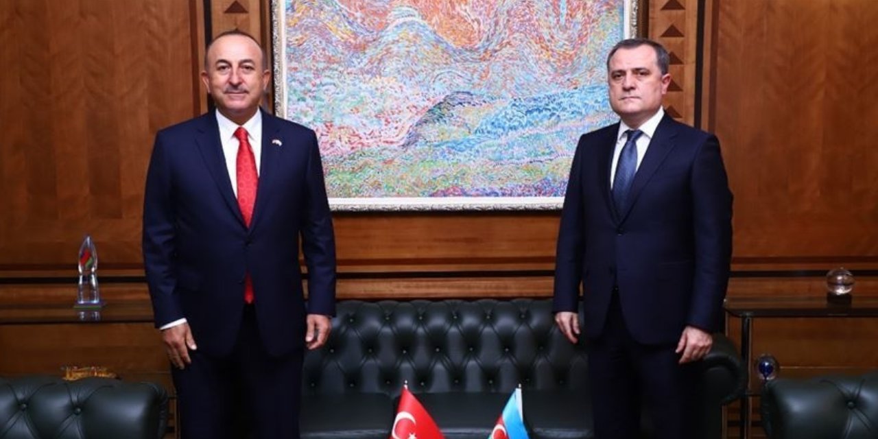 Çavuşoğlu ve Bayramov Kazakistan'ı görüştü