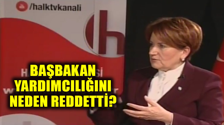 Meral Akşener geçici hükûmette neden yer almadığını anlattı