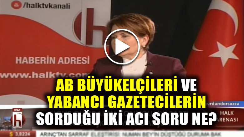 Meral Akşener, yabancıların kendisine en çok yönelttiği soruyu açıkladı!