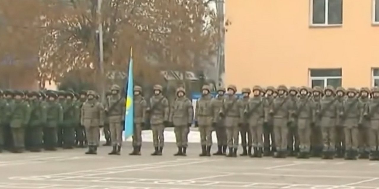 KGAÖ, Barış Gücü Kazakistan’dan çekiliyor: İlk birlikler ayrıldı