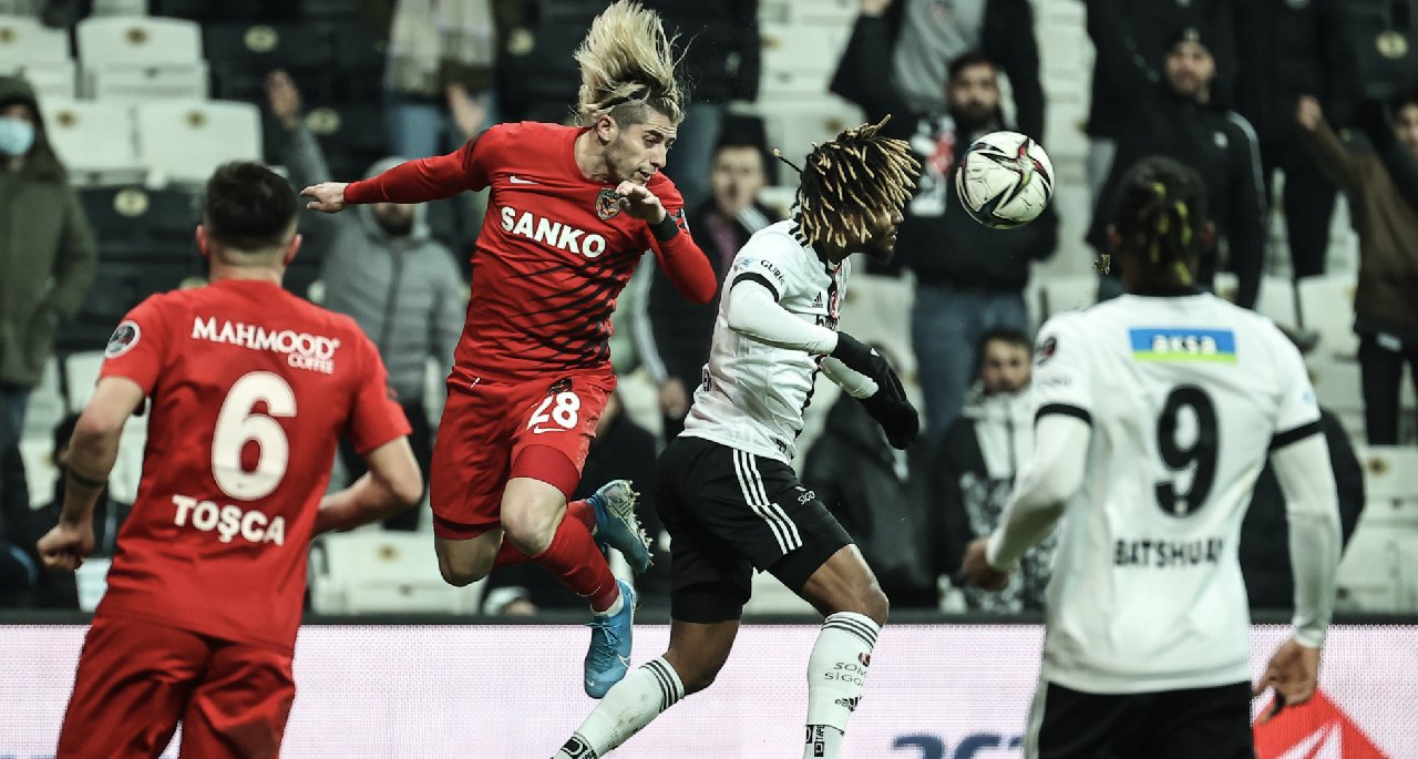 Beşiktaş, Gaziantep FK karşısında 1 attı 3 aldı