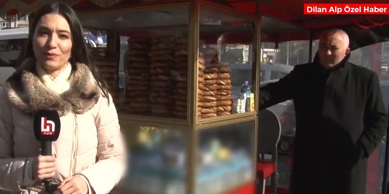 Beşiktaş'ta işlettiği kafenin patronuydu şimdi simit satıyor