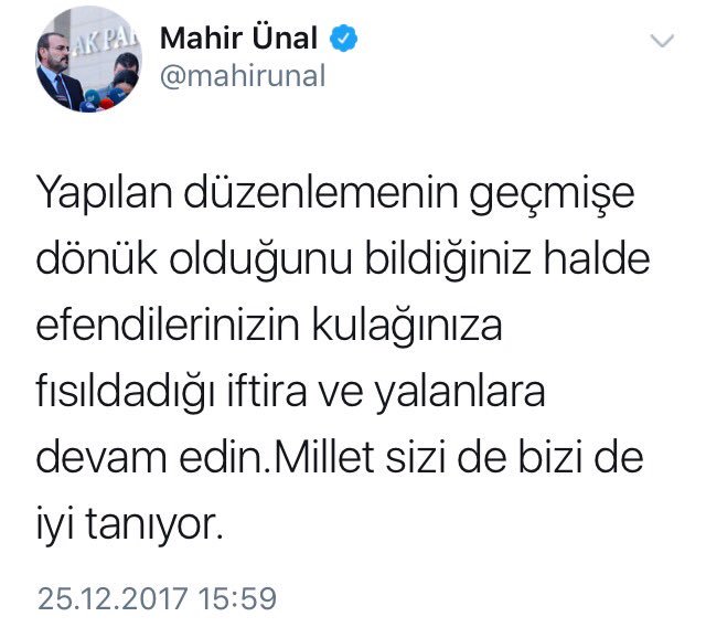 KHK için AKP'de Mahir Ünal ve Burhan Kuzu'dan zıt açıklama!
