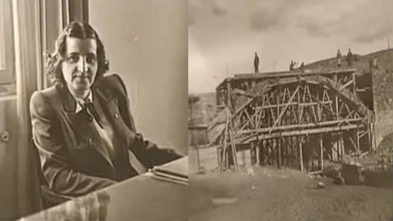 Türkiye'nin ilk kadın inşaat mühendisinin 'Kız Köprüsü'ne koruma