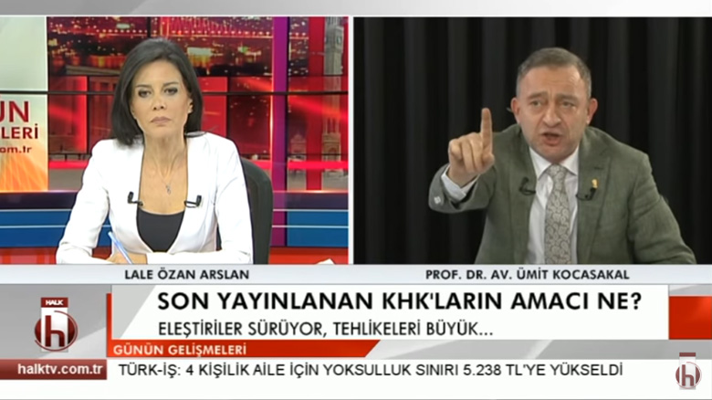 Ümit Kocasakal'dan KHK için çok sert tepki!