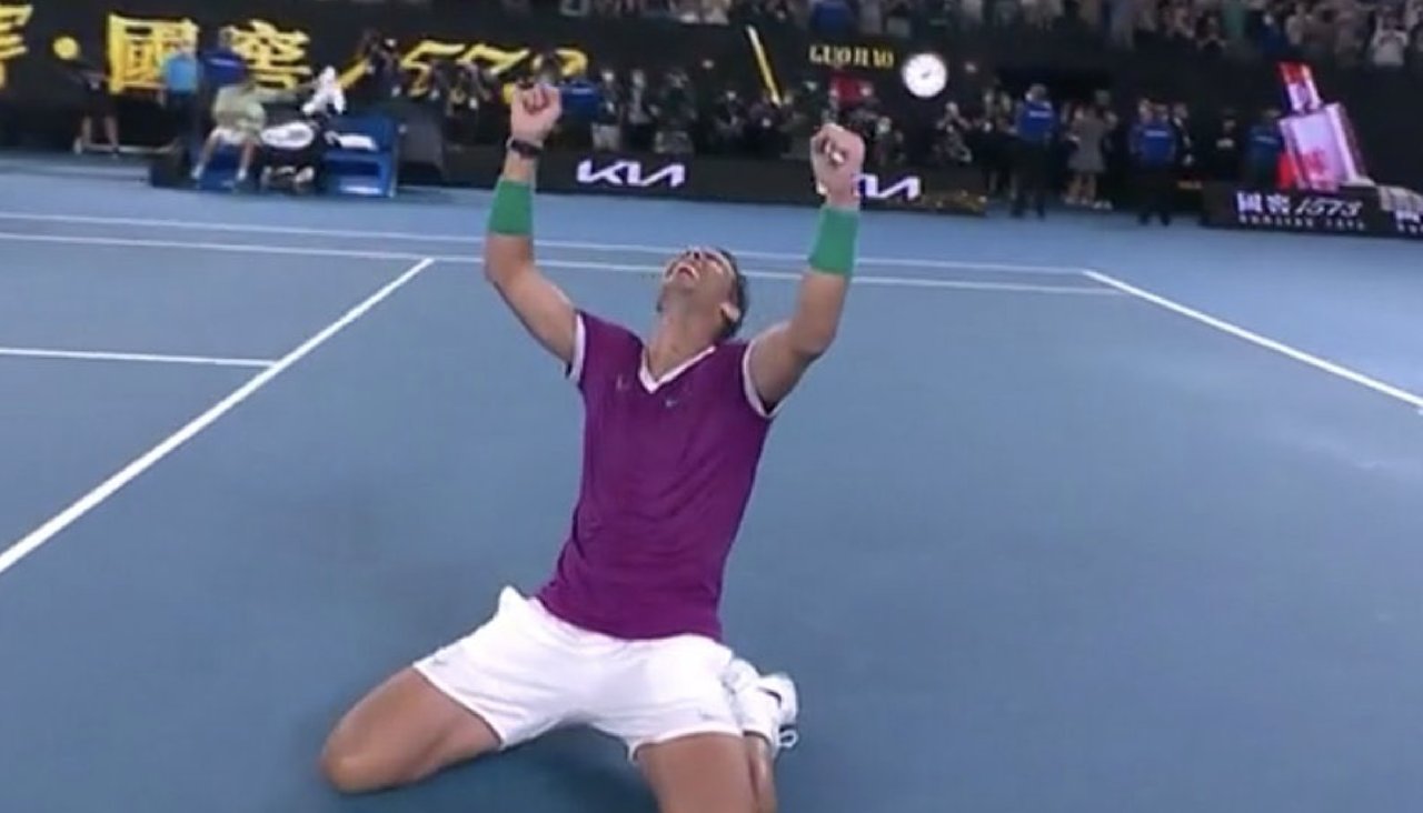 Avustralya Açık'ta şampiyon Nadal