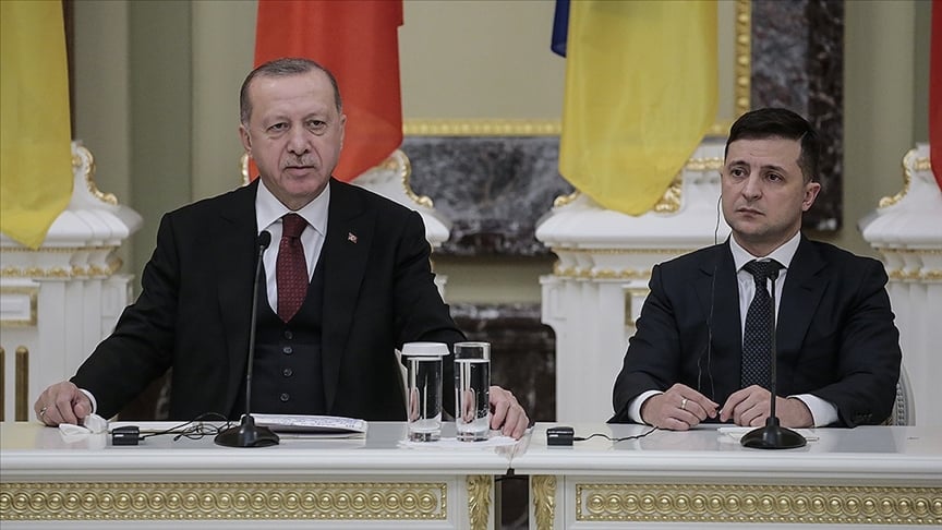 Erdoğan ve Zelenskiy ortak basın toplantısı gerçekleştirdi