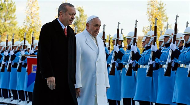 Cumhurbaşkanı Erdoğan, Papa Francis ile Kudüs'ü görüştü
