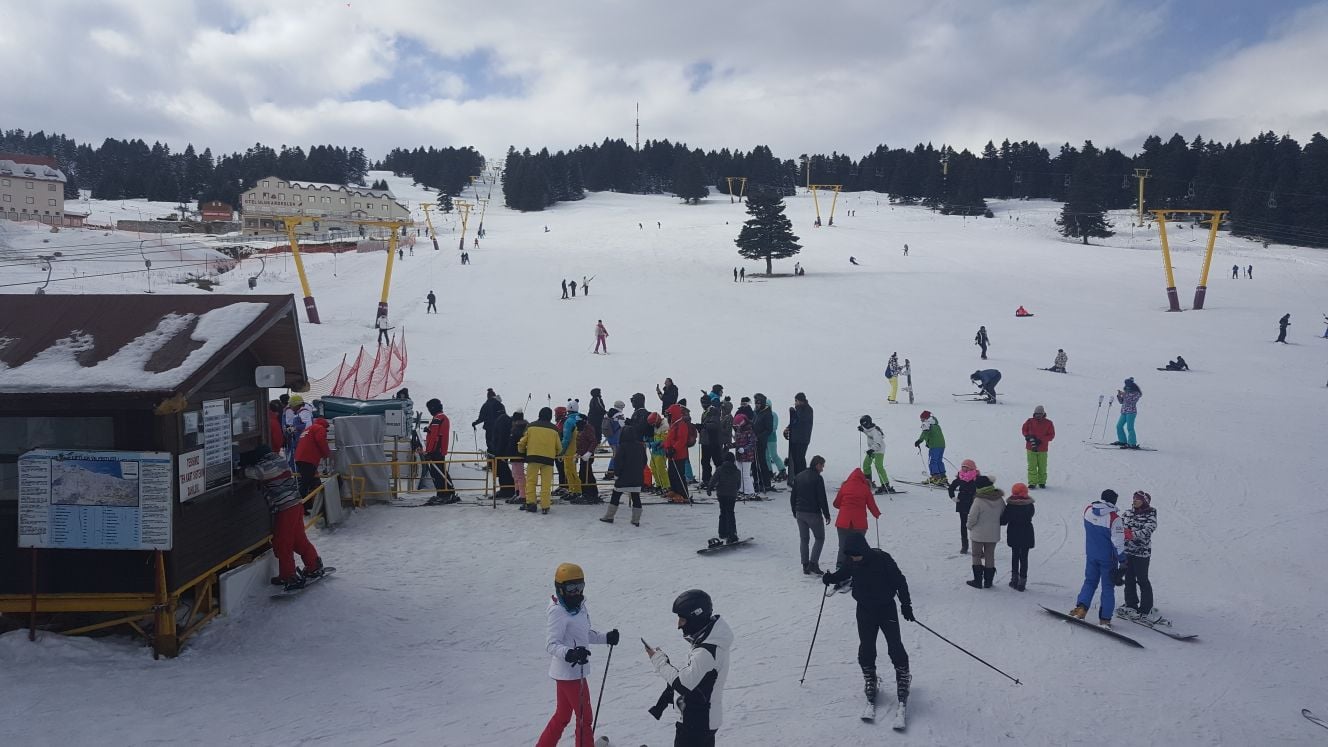 Uludağ, yılbaşında yabancıların gözdesi