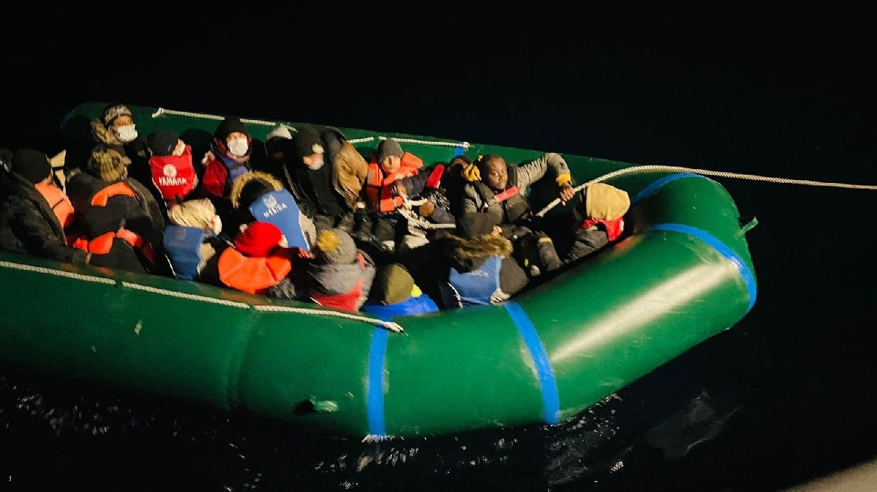 Bodrum'da 33 kaçak göçmen yakalandı
