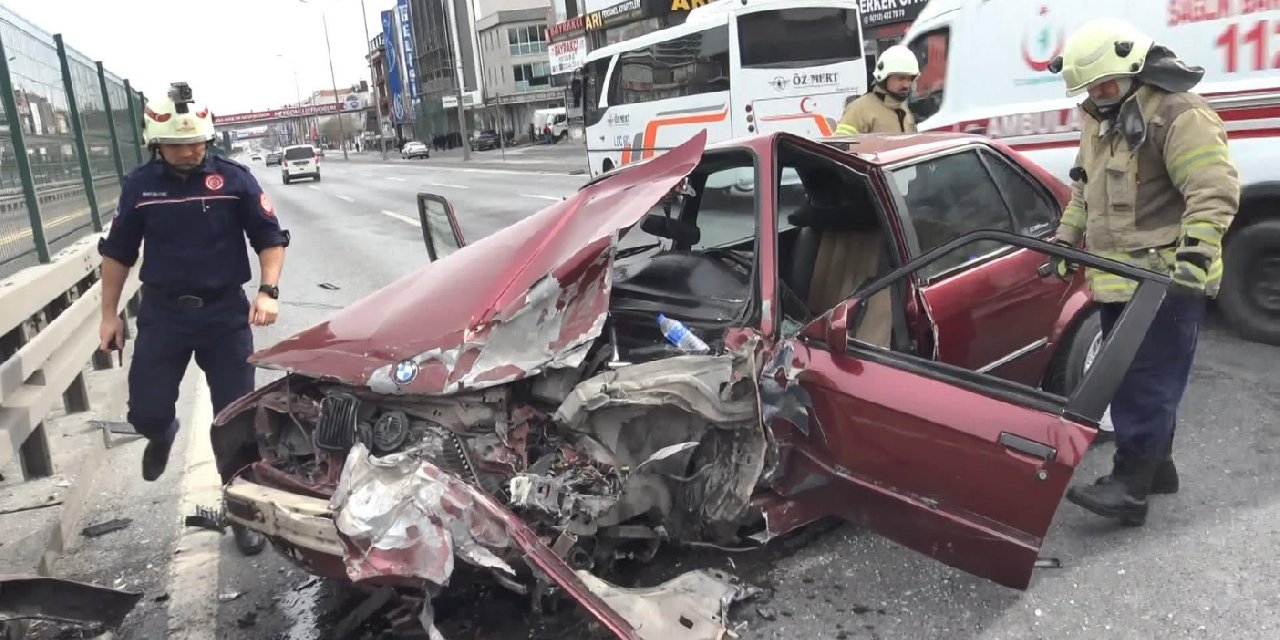 Avcılar’da trafik kazası: 3 yaralı