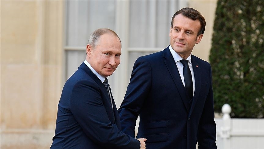 Putin ve Macron "Ukrayna krizi"ni görüştü