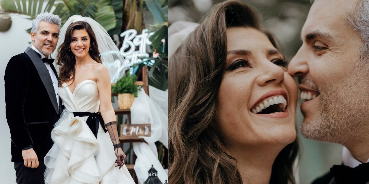 Gökçe Bahadır ile Emir Ersoy evlendi