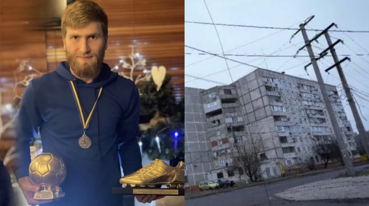 Evine bomba isabet eden Ukraynalı futbolcu yaşamını kaybetti