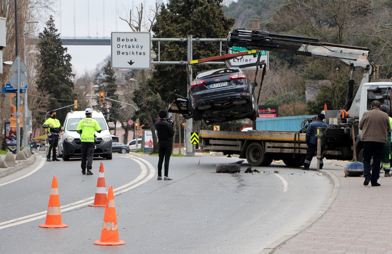 Sarıyer'de trafik kazası: 5 yaralı