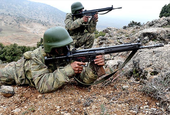 MSB: 5 PKK/YPG’li terörist etkisiz hâle getirildi