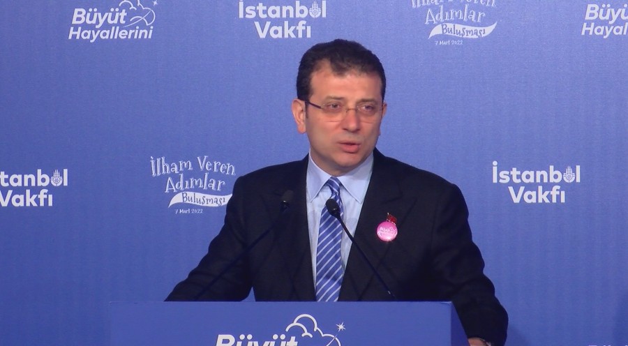 İmamoğlu: Kız çocukları için sonsuz mücadele edeceğime söz veriyorum