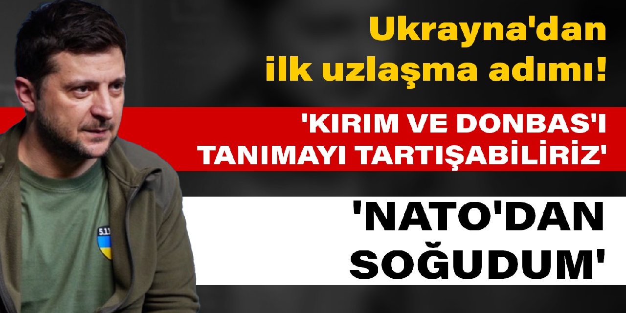 Zelenski'den NATO çıkışı: Üyelikten soğudum