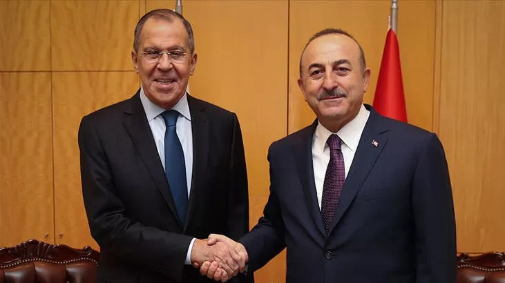 Çavuşoğlu, Rus mevkidaşı ile görüştü