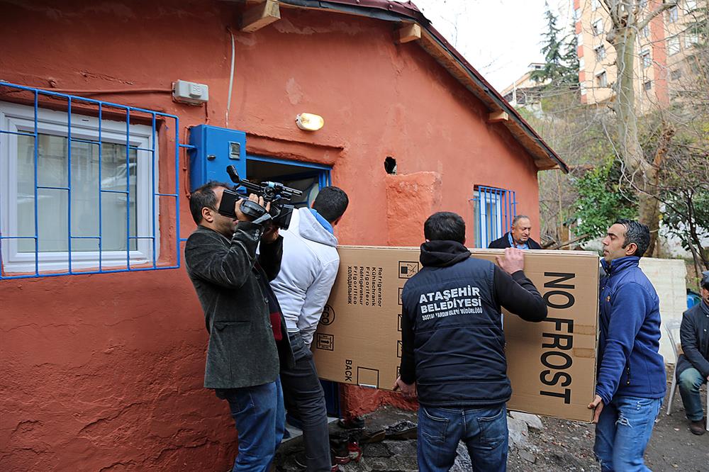 Ataşehir Belediyesi o evi baştan aşağı yeniledi