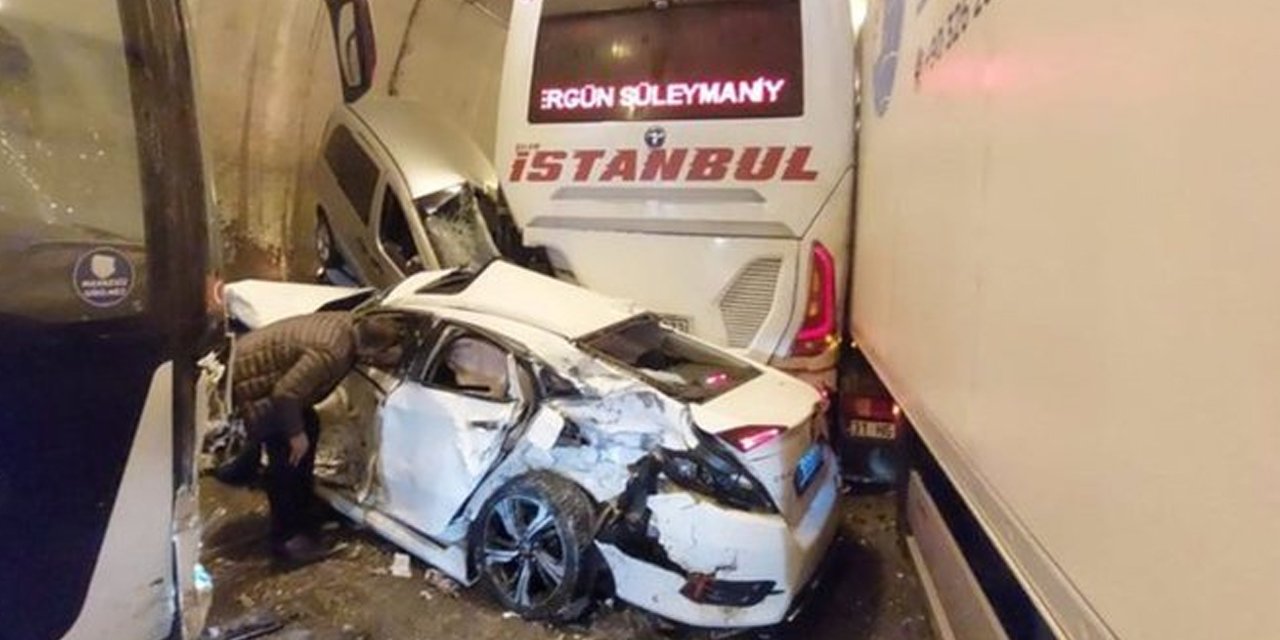 Bolu Dağı Tüneli ulaşıma açıldı