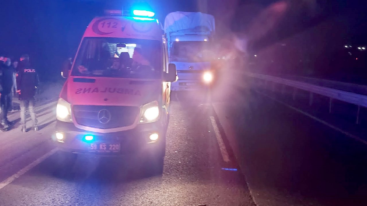 Yolun karşısına geçmek isterken taksi çarptı, öldü