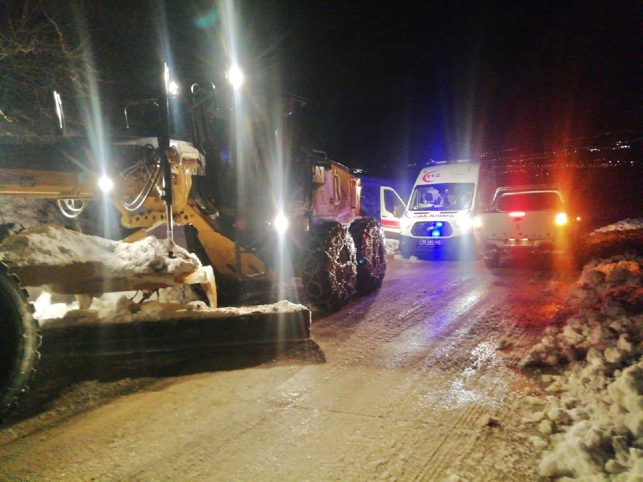 Samsun'un 7 ilçesinde okullara 'kar' tatili