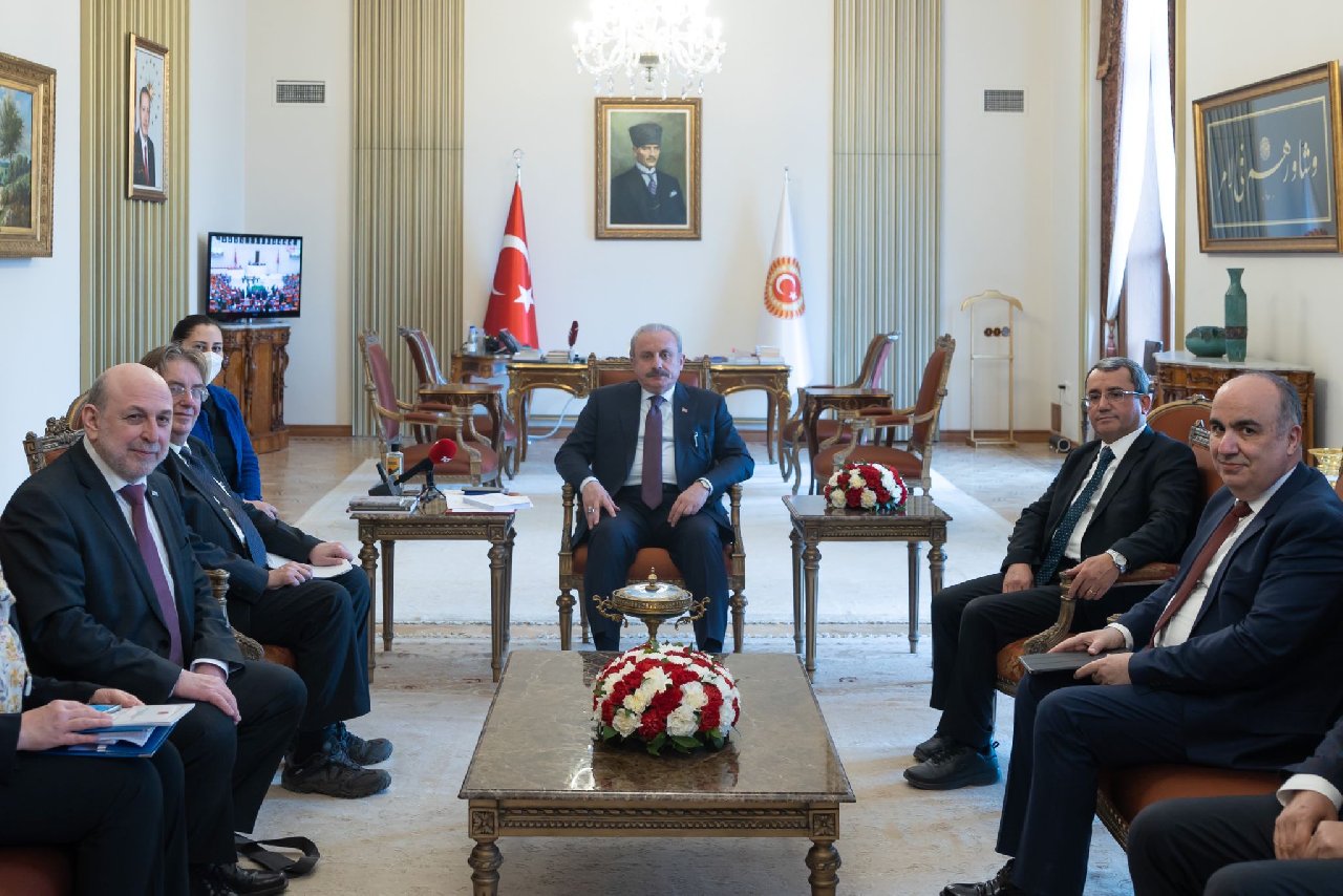 Şentop, Avrupa Konseyi Parlamenter Meclisi heyetini kabul etti