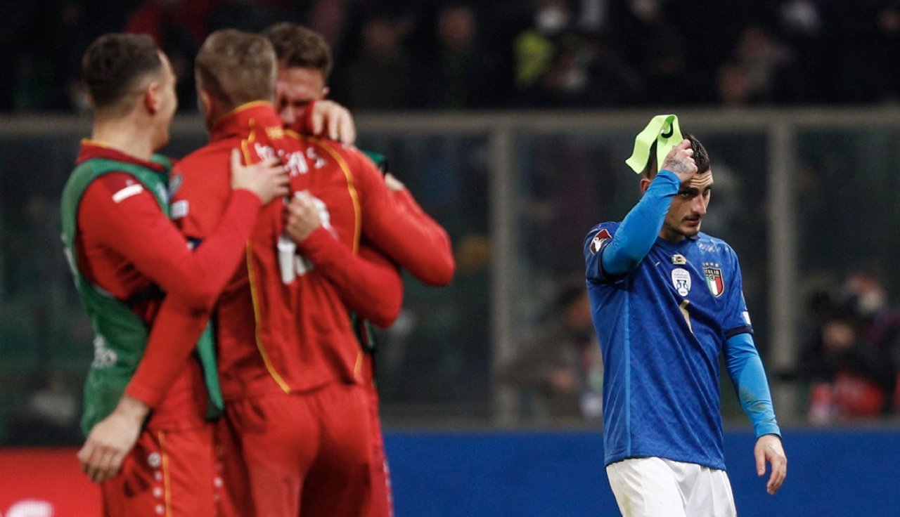 Mucize oldu! Kuzey Makedonya İtalya'yı eledi