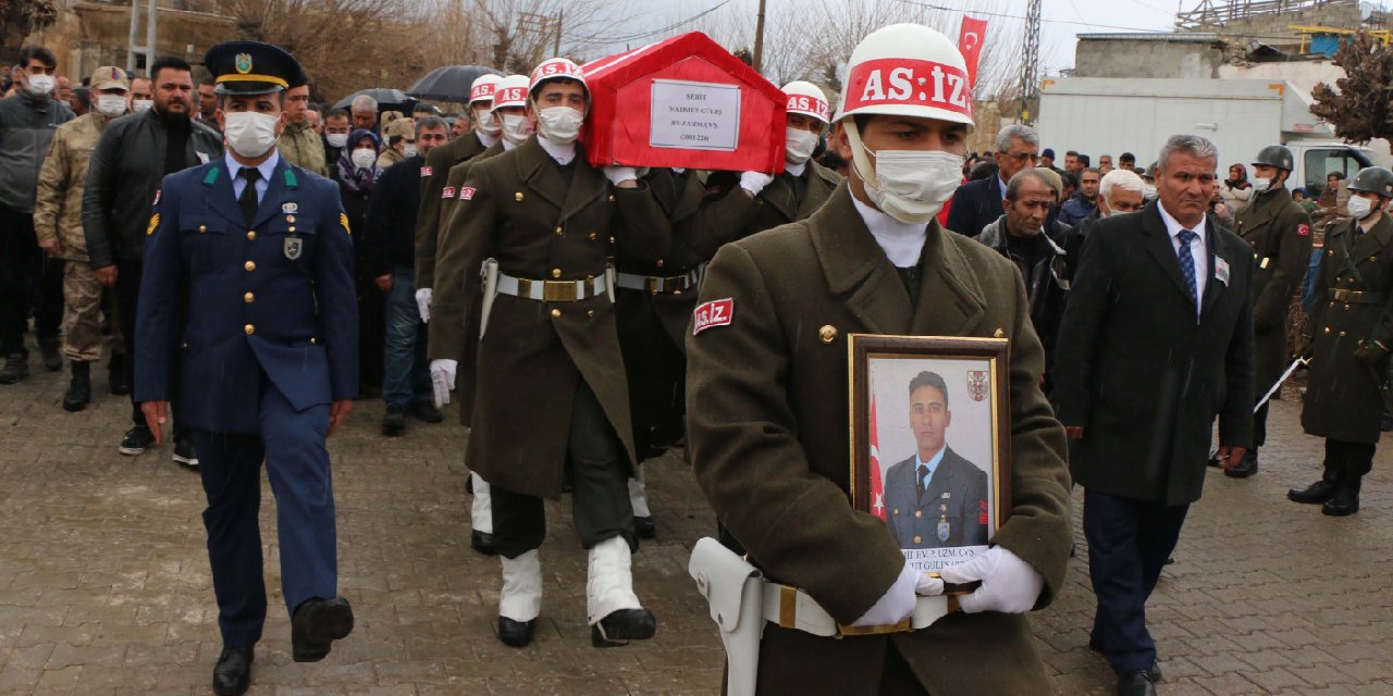 Şehit Uzman Çavuş Güleş, son yolculuğuna uğurlandı