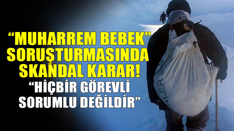 "Muharrem bebek" soruşturmasında skandal karar: Hiçbir görevli sorumlu değildir!