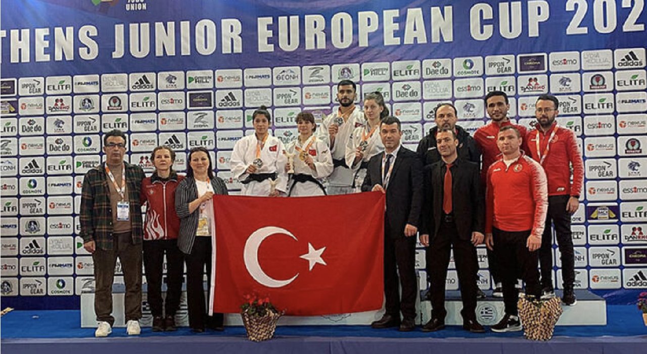 Türkiye, Gençler Avrupa Judo Kupası'nda ikinci oldu