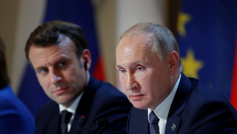 Putin, Macron ile görüştü
