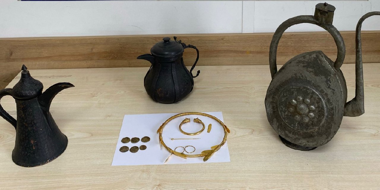 15 milyon değerinde tarihi eser ele geçirildi