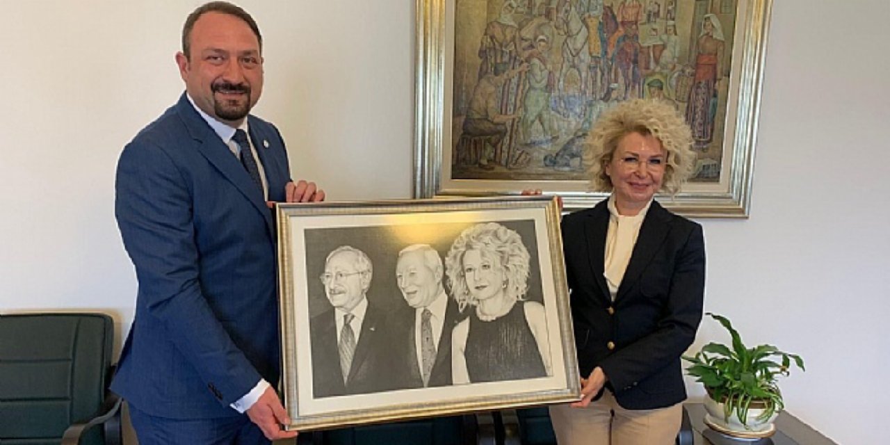 Gümrükçü'den Şükran Kütükçü'ye ziyaret