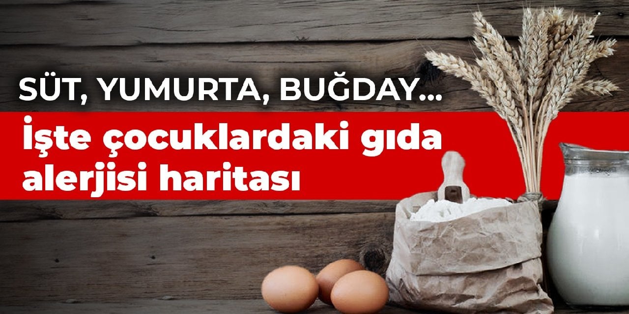 Süt, yumurta, buğday... İşte çocuklardaki gıda alerjisi haritası