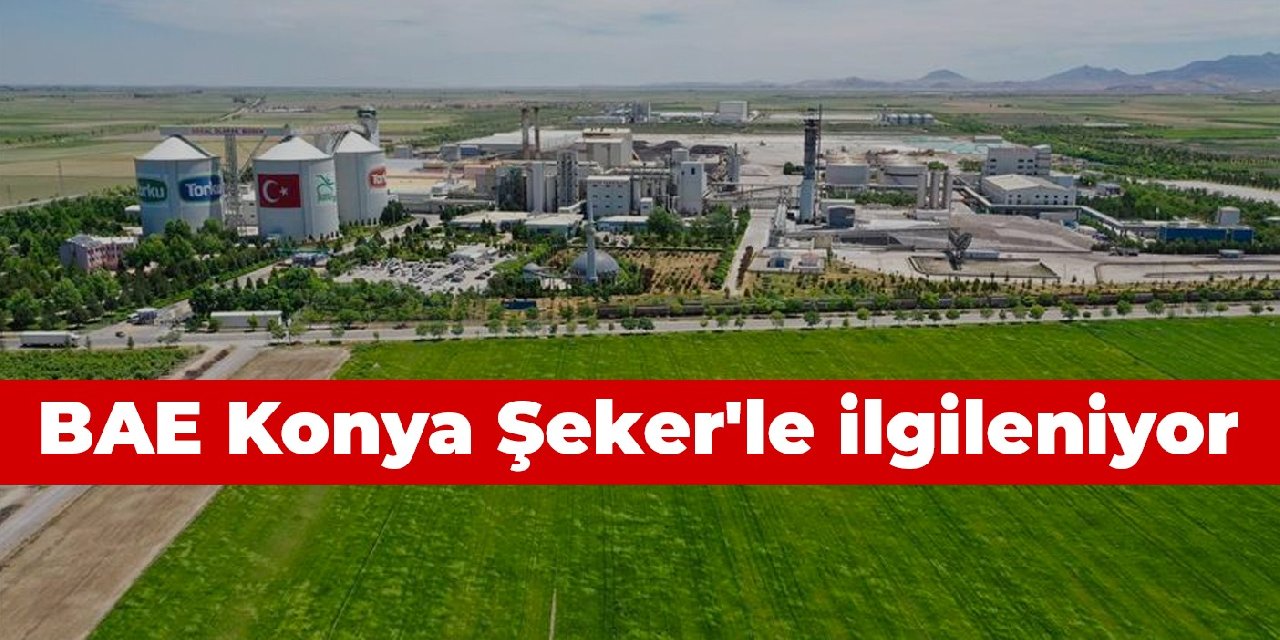 BAE Konya Şeker'le ilgileniyor